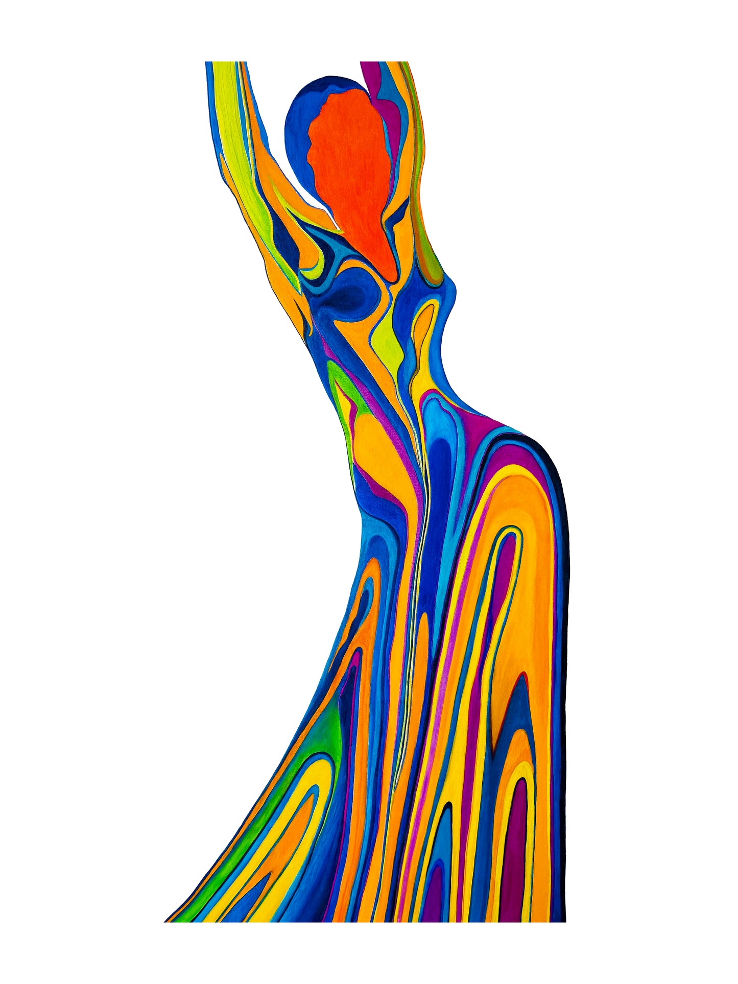 Curves II 48 X 24 Digital Print