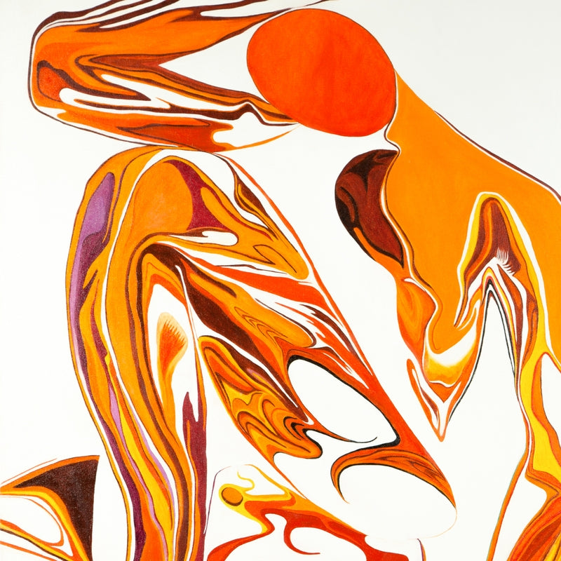 Matisse’s Blue Nude Made Orange 2012 Digital Print