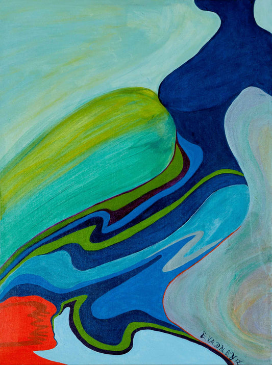 "Go Go Dancer" 2005 Digital Print by Evadney