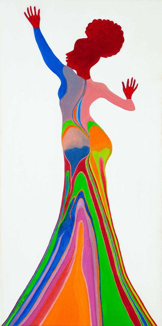 "Women in Profile" 2012 Digital Print by Evadney