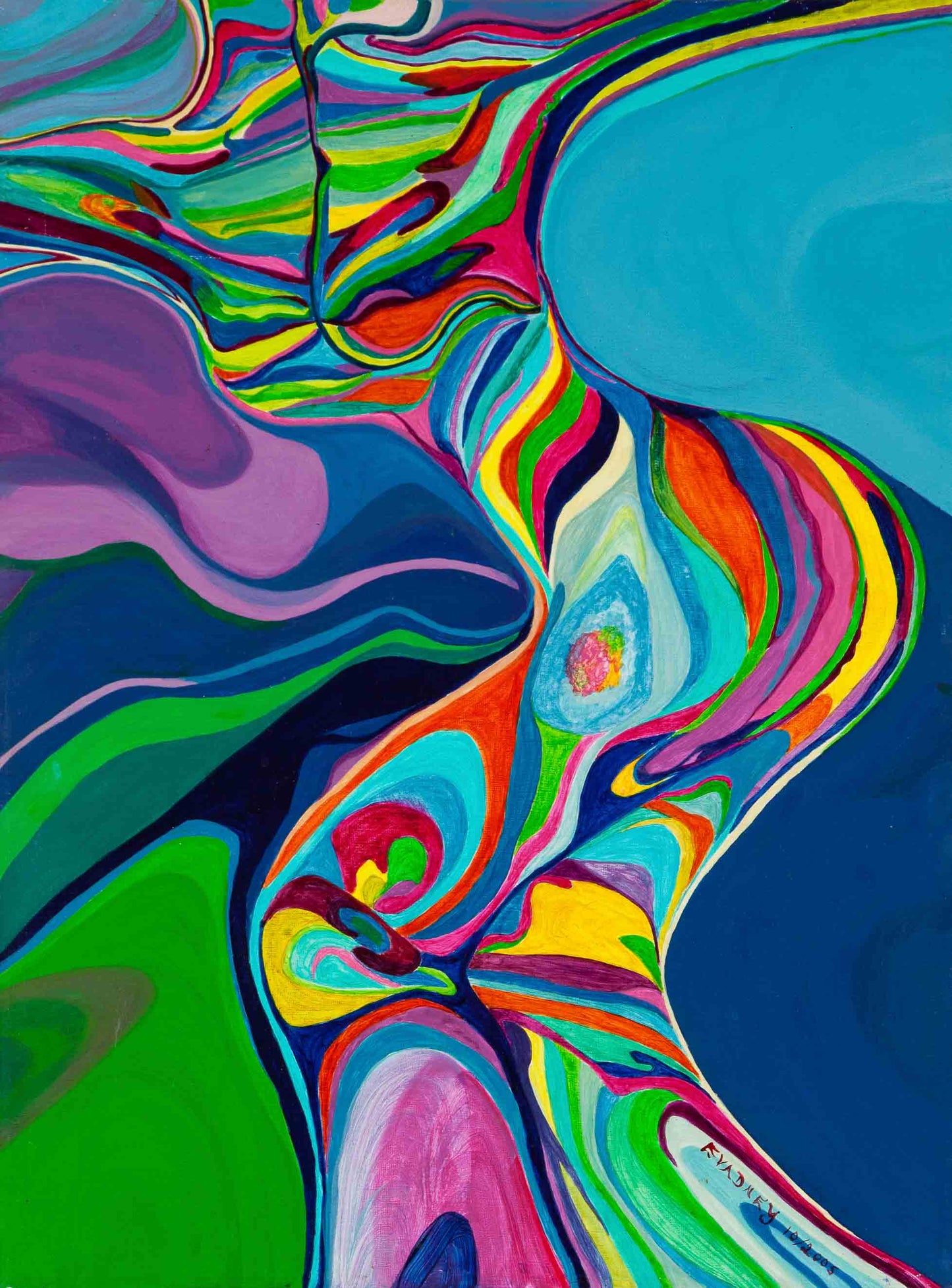 Go Go Dancer 2005 Digital Print