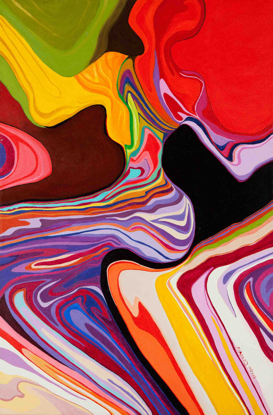 "Heaven" 2021 Digital Print by Evadney