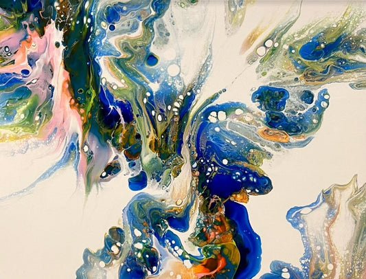"Dancing in the Wind II" 2021 Digital Print by Evadney